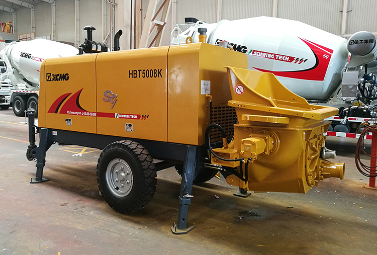 XCMG Official HBT5008K Brand New Cement Concrete Pump Machine